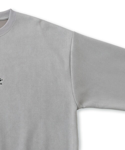 le cercle ADAM ET ROPE'（ルセルクルアダムエロペ）の「2ポイントモイストタッチプルオーバー（Tシャツ/カットソー・メンズ・チャコールグレー/ライトグレー/ベージュ・L/LL/M）」の6枚目の写真