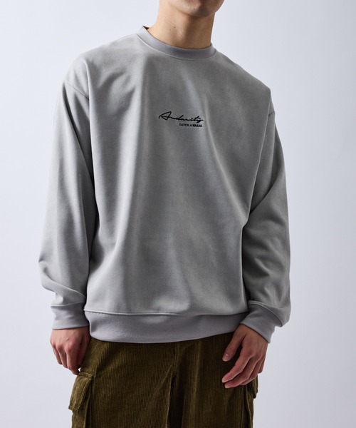 le cercle ADAM ET ROPE'（ルセルクルアダムエロペ）の「2ポイントモイストタッチプルオーバー（Tシャツ/カットソー・メンズ・チャコールグレー/ライトグレー/ベージュ・L/LL/M）」の20枚目の写真