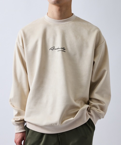le cercle ADAM ET ROPE'（ルセルクルアダムエロペ）の「2ポイントモイストタッチプルオーバー（Tシャツ/カットソー・メンズ・チャコールグレー/ライトグレー/ベージュ・L/LL/M）」の22枚目の写真