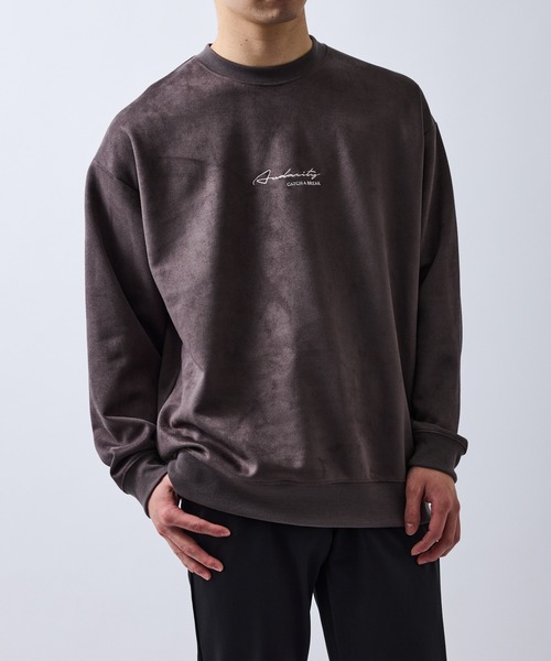 le cercle ADAM ET ROPE'（ルセルクルアダムエロペ）の「2ポイントモイストタッチプルオーバー（Tシャツ/カットソー・メンズ・チャコールグレー/ライトグレー/ベージュ・L/LL/M）」の17枚目の写真