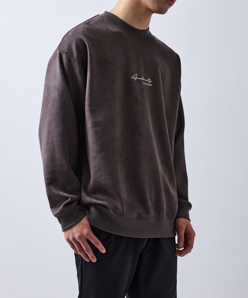 le cercle ADAM ET ROPE'（ルセルクルアダムエロペ）の「2ポイントモイストタッチプルオーバー（Tシャツ/カットソー・メンズ・チャコールグレー/ライトグレー/ベージュ・L/LL/M）」の18枚目の写真