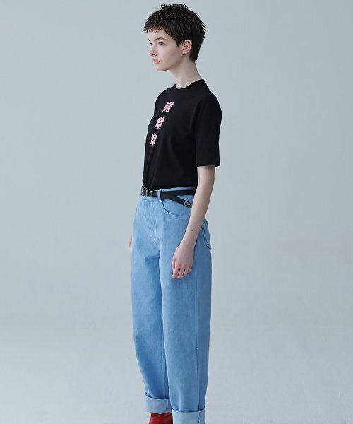 MIMICAWE(ミミカウィ)の「MM 239 デニムパンツ/ライトブルー(デニムパンツ・レディース・その他・LARGE/MEDIUM/SMALL)」の4枚目の写真