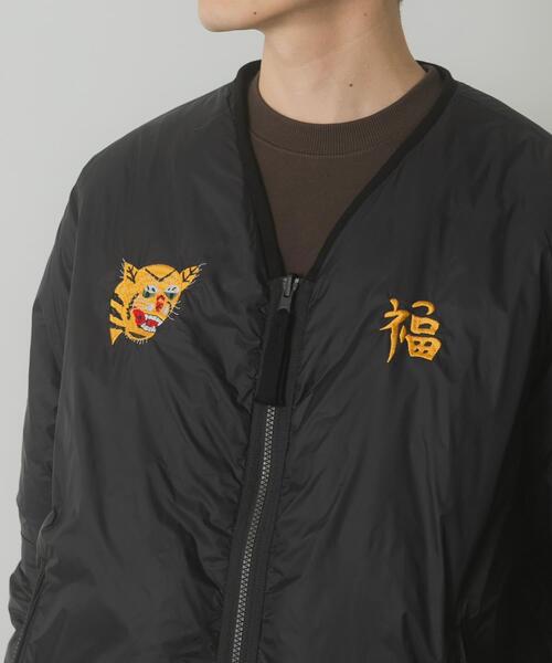 TAION(タイオン)の「TAION Reversible VIETJAN Down Jacket(ダウンジャケット/コート・メンズ・カモフラージュ/ブラック・X-LARGE/LARGE/MEDIUM)」の3枚目の写真