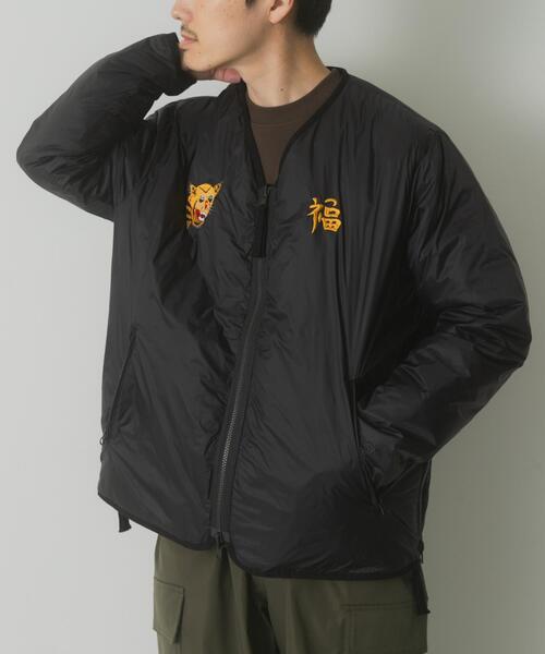 TAION(タイオン)の「TAION Reversible VIETJAN Down Jacket(ダウンジャケット/コート・メンズ・カモフラージュ/ブラック・X-LARGE/LARGE/MEDIUM)」の6枚目の写真