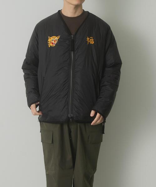 TAION(タイオン)の「TAION Reversible VIETJAN Down Jacket(ダウンジャケット/コート・メンズ・カモフラージュ/ブラック・X-LARGE/LARGE/MEDIUM)」の7枚目の写真