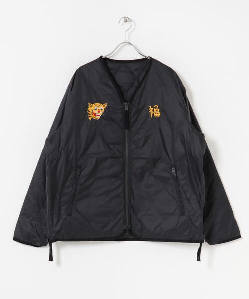 TAION(タイオン)の「TAION Reversible VIETJAN Down Jacket(ダウンジャケット/コート・メンズ・カモフラージュ/ブラック・X-LARGE/LARGE/MEDIUM)」の12枚目の写真