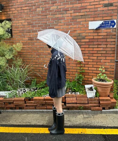 FORRR（フォルンルン）の「Lace Ribbon Rainboots - Black（レインシューズ・レディース・ブラック・23cm/24cm/25cm）」の8枚目の写真