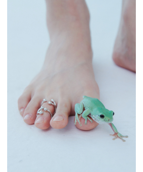 LOWOOL(ロウル)の「Frog silver ring(リング・レディース・その他・FREE)」の6枚目の写真
