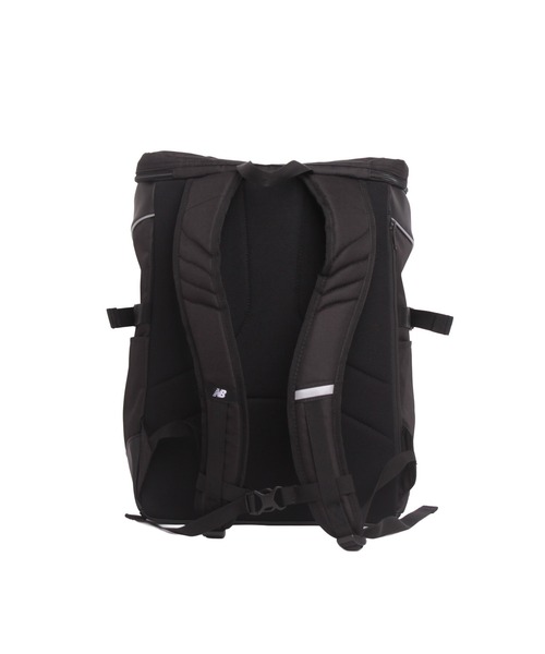 NEW BALANCE(ニューバランス)の「32L 撥水 PUレザー ボックスリュック(バックパック/リュック・メンズ・ブラック/ブラック×ホワイト/ブルー/グレー/パープル・FREE)」の11枚目の写真
