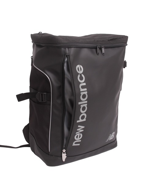 NEW BALANCE(ニューバランス)の「32L 撥水 PUレザー ボックスリュック(バックパック/リュック・メンズ・ブラック/ブラック×ホワイト/ブルー/グレー/パープル・FREE)」の18枚目の写真