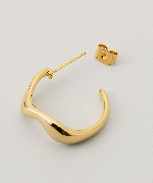 PHILIPPE AUDIBERT（フィリップ オーディベール）の「【PHILIPPE AUDIBERT】Elrose earring brass g（ピアス（両耳用）・レディース・ゴールド・FREE）」の6枚目の写真