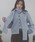 MUHET�i�~���G�[�^�j�́umelange knit set cardigan / �������W�}�t���[�j�b�g�Z�b�g�J�[�f�B�K���i�J�[�f�B�K��/�{�����j�v�b���C�g�u���[