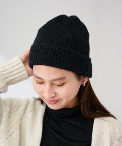 FRAMeWORK（フレームワーク）の「HIGHLAND2000 cashmere bob キャップ（キャップ・レディース・バーガンディー/レッド/イエロー/オレンジ/グレー/ブラック・FREE）」の7枚目の写真