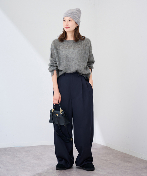 FRAMeWORK（フレームワーク）の「HIGHLAND2000 cashmere bob キャップ（キャップ・レディース・バーガンディー/レッド/イエロー/オレンジ/グレー/ブラック・FREE）」の8枚目の写真