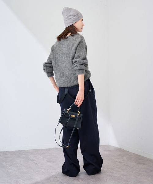 FRAMeWORK（フレームワーク）の「HIGHLAND2000 cashmere bob キャップ（キャップ・レディース・バーガンディー/レッド/イエロー/オレンジ/グレー/ブラック・FREE）」の10枚目の写真