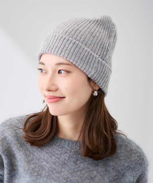 FRAMeWORK（フレームワーク）の「HIGHLAND2000 cashmere bob キャップ（キャップ・レディース・バーガンディー/レッド/イエロー/オレンジ/グレー/ブラック・FREE）」の11枚目の写真