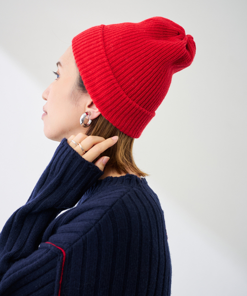 FRAMeWORK（フレームワーク）の「HIGHLAND2000 cashmere bob キャップ（キャップ・レディース・バーガンディー/レッド/イエロー/オレンジ/グレー/ブラック・FREE）」の12枚目の写真