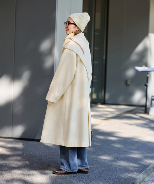 FRAMeWORK（フレームワーク）の「HIGHLAND2000 cashmere bob キャップ（キャップ・レディース・バーガンディー/レッド/イエロー/オレンジ/グレー/ブラック・FREE）」の14枚目の写真