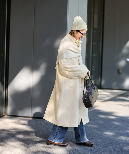 FRAMeWORK（フレームワーク）の「HIGHLAND2000 cashmere bob キャップ（キャップ・レディース・バーガンディー/レッド/イエロー/オレンジ/グレー/ブラック・FREE）」の15枚目の写真