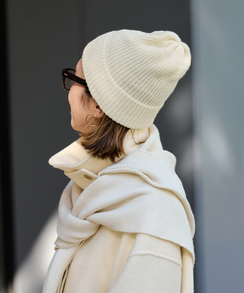 FRAMeWORK（フレームワーク）の「HIGHLAND2000 cashmere bob キャップ（キャップ・レディース・バーガンディー/レッド/イエロー/オレンジ/グレー/ブラック・FREE）」の18枚目の写真