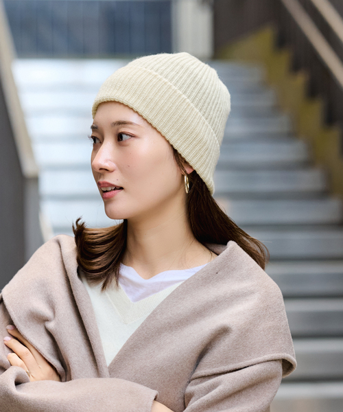 FRAMeWORK（フレームワーク）の「HIGHLAND2000 cashmere bob キャップ（キャップ・レディース・バーガンディー/レッド/イエロー/オレンジ/グレー/ブラック・FREE）」の19枚目の写真