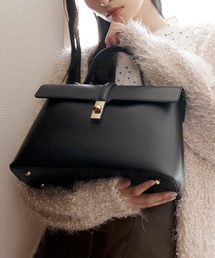 VIS | 【新色追加】【軽量】ひねり金具ワンハンドルバッグ/2WAY(ハンドバッグ)