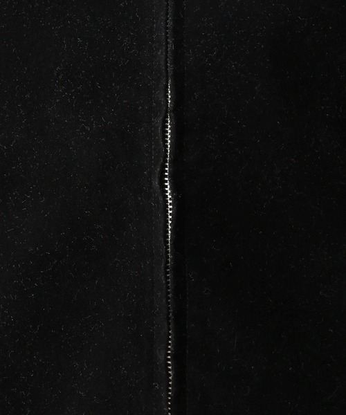 RAGEBLUE(レイジブルー)の「スウェードショートブルゾン(ブルゾン・レディース・ブラウン/ブラック・FREE)」の8枚目の写真