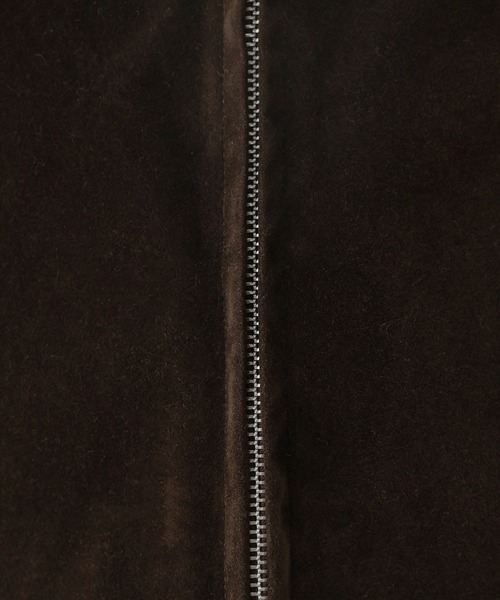 RAGEBLUE(レイジブルー)の「スウェードショートブルゾン(ブルゾン・レディース・ブラウン/ブラック・FREE)」の9枚目の写真