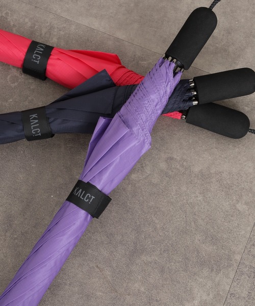 Amvel（アンベル）の「KALCT（カルクト）（長傘・メンズ・チェリーピンク/グレー/ブラック/ライトブルー/オリーブ/グレイッシュベージュ/ラベンダー/コバルトブルー/マスタード/ネイビー・58cm）」の8枚目の写真