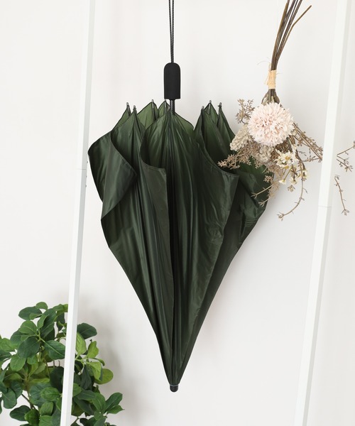 Amvel（アンベル）の「KALCT（カルクト）（長傘・メンズ・チェリーピンク/グレー/ブラック/ライトブルー/オリーブ/グレイッシュベージュ/ラベンダー/コバルトブルー/マスタード/ネイビー・58cm）」の4枚目の写真