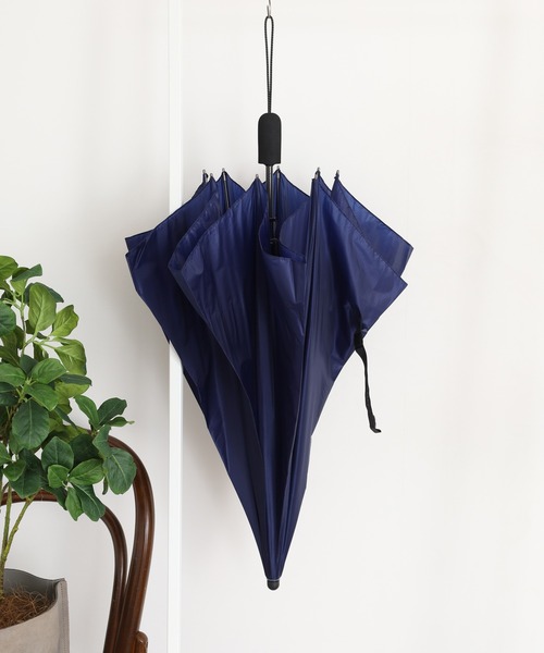 Amvel（アンベル）の「KALCT（カルクト）（長傘・メンズ・チェリーピンク/グレー/ブラック/ライトブルー/オリーブ/グレイッシュベージュ/ラベンダー/コバルトブルー/マスタード/ネイビー・58cm）」の7枚目の写真