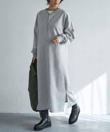 meilmada（メイルマダ）の「2wayハーフZIPスウェットワンピース（ワンピース）」