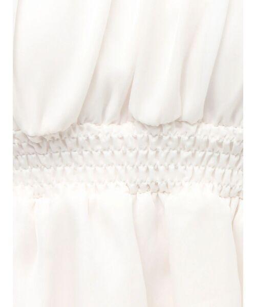 RESEXXY（リゼクシー）の「ボリュームギャザーオフショルブラウス（シャツ/ブラウス・レディース・ホワイト/ピンク/ブラック・FREE）」の8枚目の写真