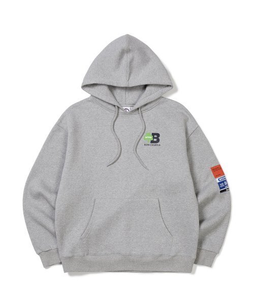 BORN CHAMPS(ボーンチャンプス)の「Bornchamps X Benir Clover Hoodie B22FT10GY(パーカー・レディース・その他・MEDIUM/SMALL)」の1枚目の写真