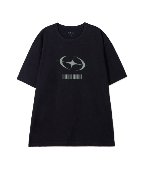 MAKEITTO（メイキット）の「[FLASH BARCODE] CREW NECK TEE_BLACK（Tシャツ/カットソー・メンズ・その他・MEDIUM/LARGE/X-LARGE/XX-LARGE）」の2枚目の写真