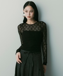 ロングスリーブレーストップス