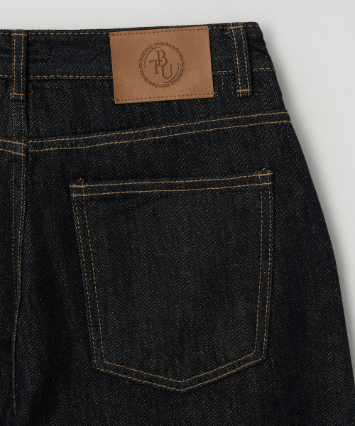 BUTTON UP（ボタンアップ）の「シグネチャーノンフェイドワイドデニム起毛ver.（デニムパンツ・レディース・その他・S/M/L）」の5枚目の写真