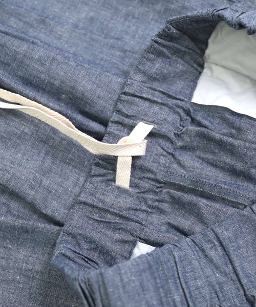 Yarmo（ヤーモ）の「[Yarmo] Wide Tuck Easy PT_Dungaree（その他パンツ・レディース・インディゴブルー・FREE）」の16枚目の写真