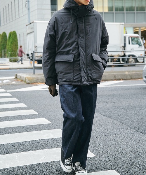 NANGA(ナンガ)の「【NANGA/ナンガ】×NANGA Short Mods Down Jacket(ダウンジャケット/コート・メンズ・ブラック・L/M/XL)」の2枚目の写真