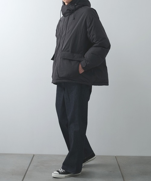 NANGA(ナンガ)の「【NANGA/ナンガ】×NANGA Short Mods Down Jacket(ダウンジャケット/コート・メンズ・ブラック・L/M/XL)」の7枚目の写真