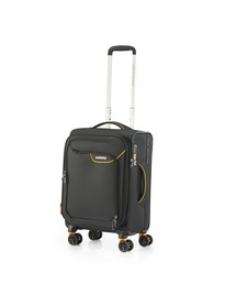 AMERICAN TOURISTER（アメリカンツーリスター）の「アメリカンツーリスター APPLITE 4 ECO スピナー55 20 エキスパンダーTSA ブラック マスタード（スーツケース/キャリーバッグ）」