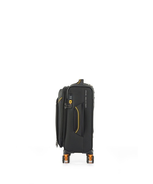 AMERICAN TOURISTER(アメリカンツーリスター)の「アメリカンツーリスター APPLITE 4 ECO スピナー55/20 エキスパンダーTSA ブラック/マスタード(スーツケース/キャリーバッグ・メンズ・ブラック系その他・S)」の3枚目の写真
