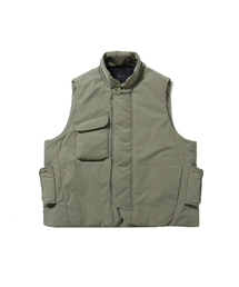 MOIF（モイフ）の「[AW24]MIL FLAK VEST / CLARY SAGE（ダウンベスト）」