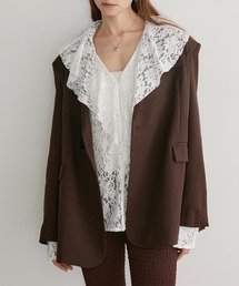 LOSCa（ロスカ）の「ダブルボタンオーバーサイズジャケット（テーラードジャケット）」