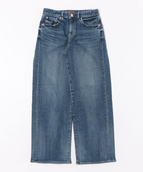 SALON adam et rope'(サロン アダム エ ロペ)の「【RED CARD TOKYO(レッドカードトーキョー)】35th Anniv. Wide(デニムパンツ・レディース・ブルー系その他3・22/23/24/25)」の1枚目の写真