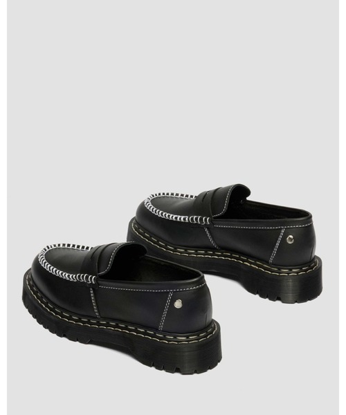 Dr. Martens(ドクターマーチン)の「Dr. Martens/ドクターマーチン PENTON BEX ホワイトダブルステッチ ローファー シューズ 43415001(ローファー・メンズ・ブラック・UK3/UK4/UK5/UK6/UK7/UK8/UK9/UK10/UK11)」の8枚目の写真