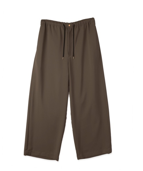 CULLNI(クルニ)の「Airy Cloth Extra Wide Drawstring Pant(スラックス・メンズ・ネイビー/ベージュ/チャコール/ブラック・2/1/0)」の10枚目の写真