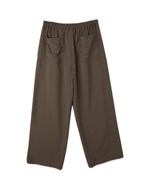 CULLNI(クルニ)の「Airy Cloth Extra Wide Drawstring Pant(スラックス・メンズ・ネイビー/ベージュ/チャコール/ブラック・2/1/0)」の11枚目の写真