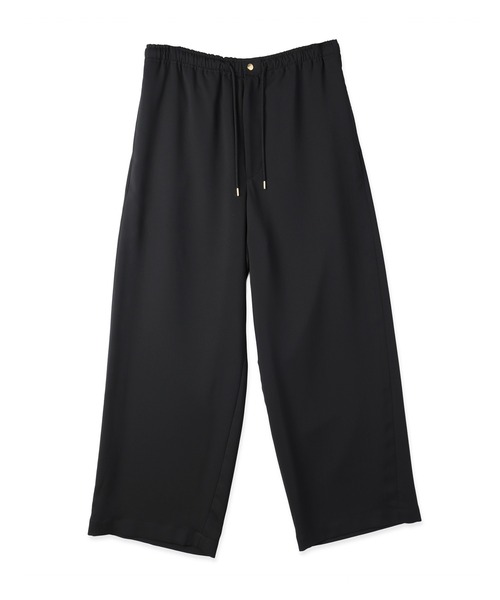 CULLNI(クルニ)の「Airy Cloth Extra Wide Drawstring Pant(スラックス・メンズ・ネイビー/ベージュ/チャコール/ブラック・2/1/0)」の19枚目の写真