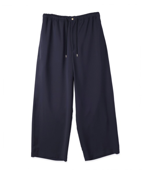 CULLNI(クルニ)の「Airy Cloth Extra Wide Drawstring Pant(スラックス・メンズ・ネイビー/ベージュ/チャコール/ブラック・2/1/0)」の18枚目の写真